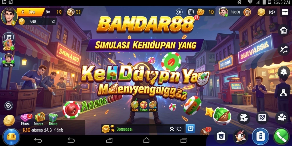Tampilan menarik dari gameplay BANDAR88 dengan aksi simulasi yang seru.