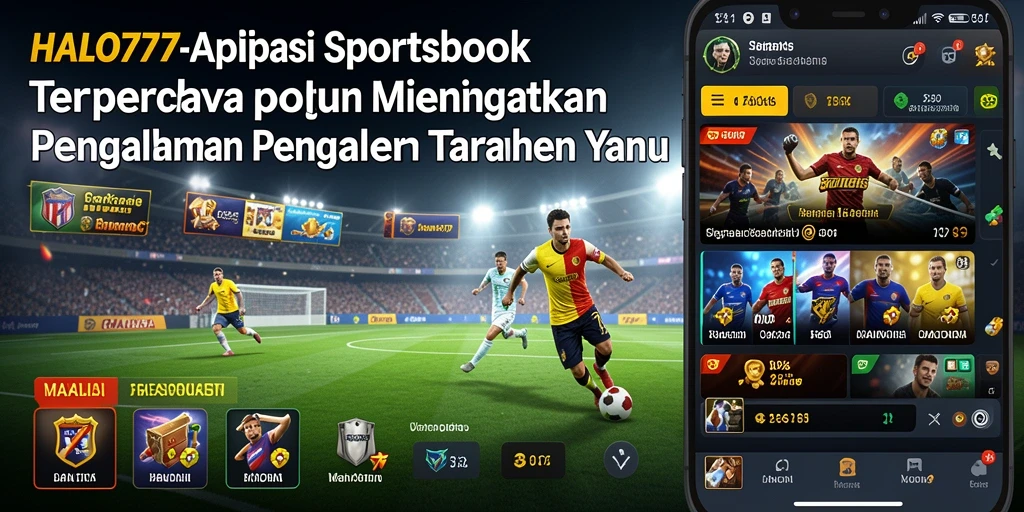 Tampilan gameplay menarik dan interaktif di aplikasi HALO777.