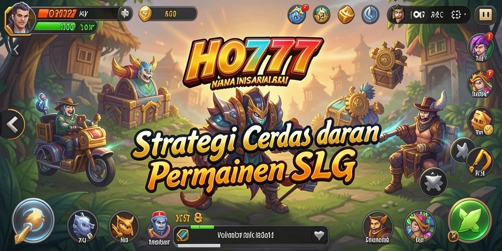 Tampilan screenshot HO777 menunjukkan aksi pertempuran yang seru dalam gameplay SLG.