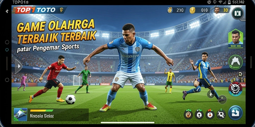 Gameplay seru dari <strong>TOP1TOTO</strong> yang menunjukkan aksi olahraga favorit.